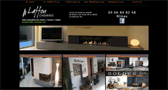 Desktop Screenshot of cheminees-laffon.com